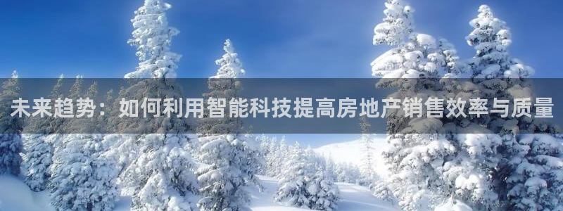 摩登7娱乐平台4：未来趋势：如何利用智能科技提高房地产销售效