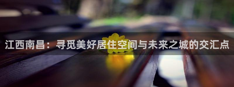 摩登7地3299O7：江西南昌：寻觅美好居住空间与未来之城的