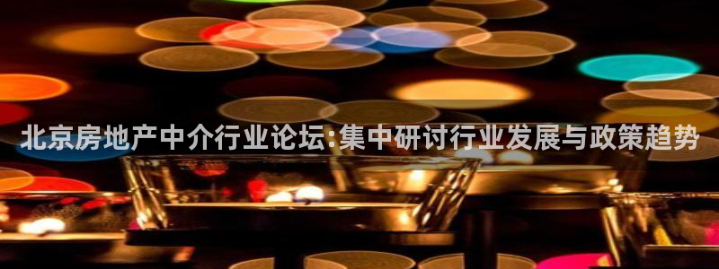 摩登7招商排名：北京房地产中介行业论坛:集中研讨行业发展与政