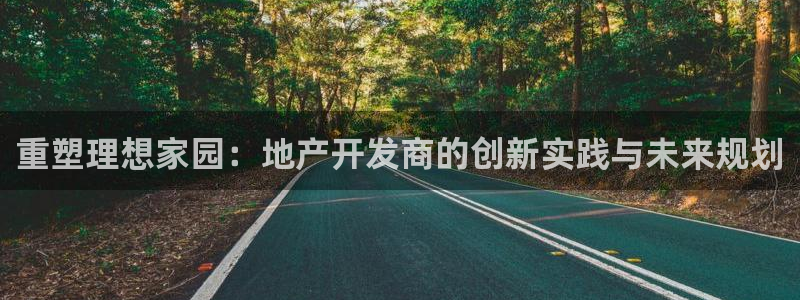 摩登6月7O667：重塑理想家园：地产开发商的创新实践与未来